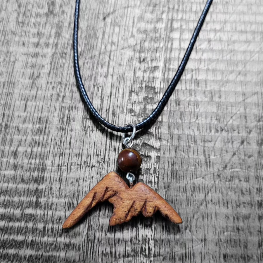 Hunduran Mahogany Mountain Pendant