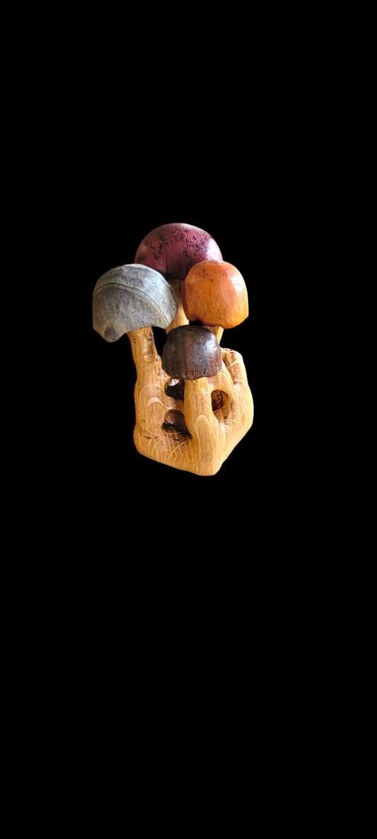 Mushroom Cluster sculpture/paper weight