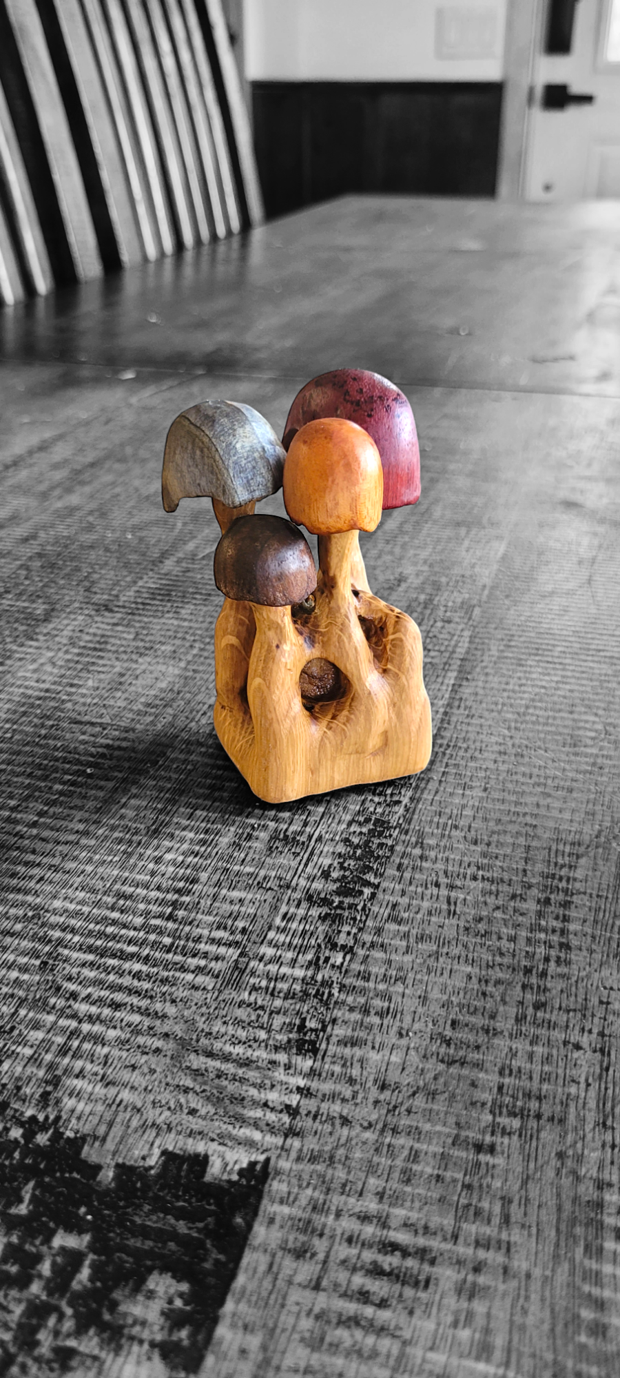 Mushroom Cluster sculpture/paper weight