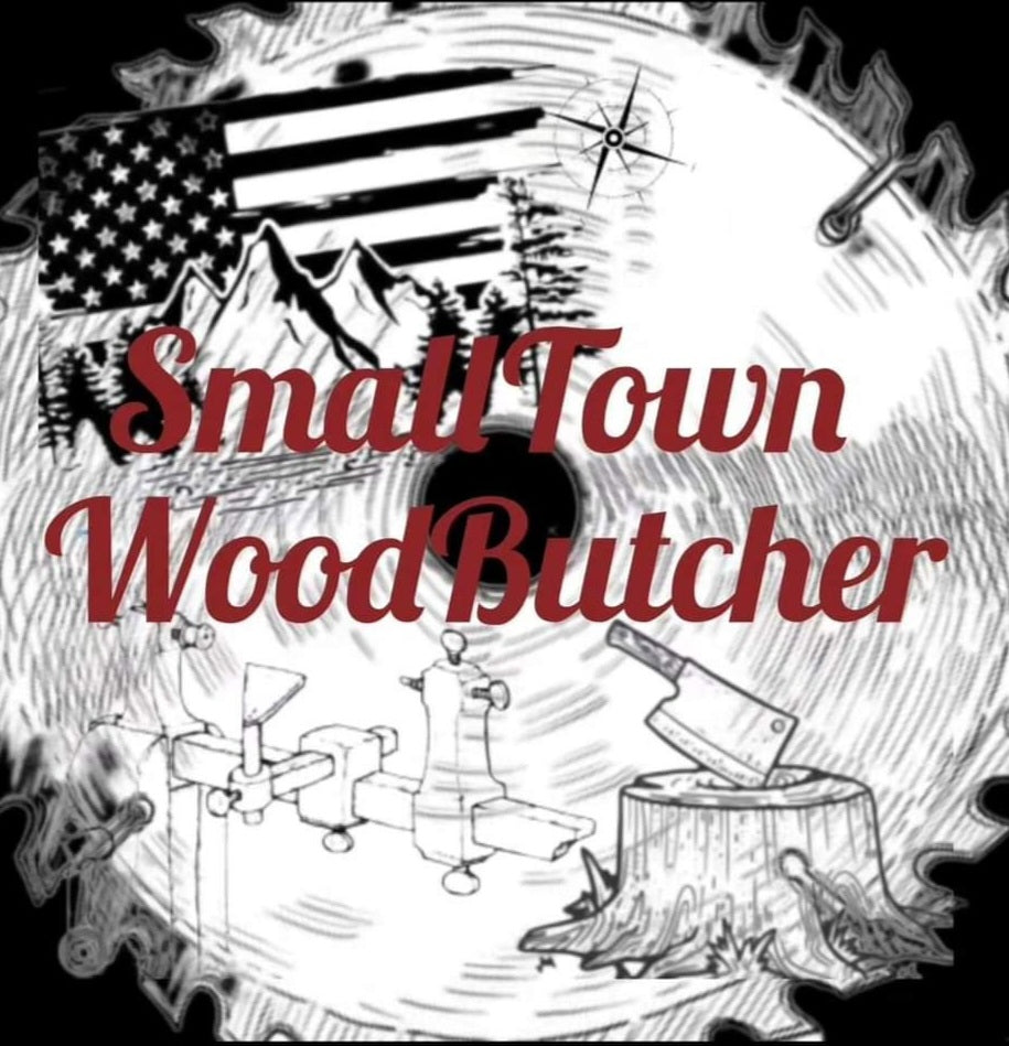 Smalltownwoodbutcher Sticker